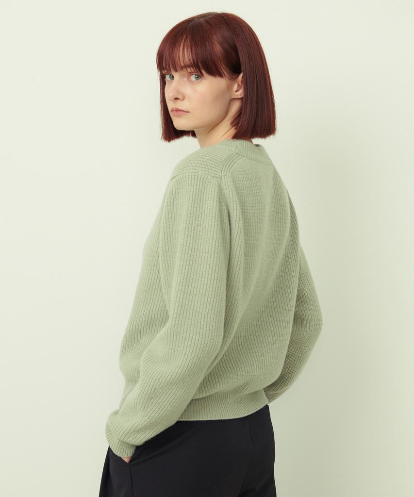 OSTKAKA Pros Embroidered Wool Knit Mint