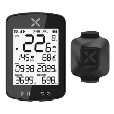 Ciclocomputador GPS XOSS Gen2 con VORTEX Cadencia Inalámbrico USB IPX7 Bluetooth para Bicicletas y Carretera Incluye Manual de Instrucciones en Japonés Sensor G+,