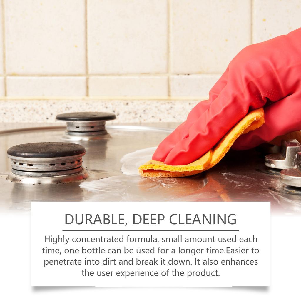 JUE-FISH Multi-Purpose Cleaning Spray Kitchen Heavy Duty Tile Stains Multi-Purpose Cleaning Household Cleaner