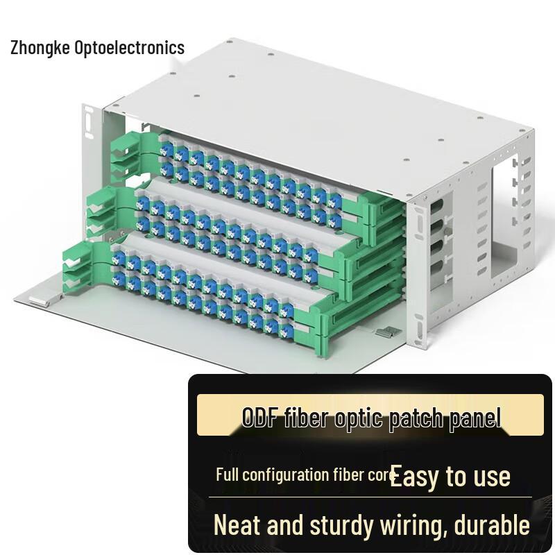 Zhongke Optoelectronics ZK-ODF Series 19-inch Rack-Mount Fiber Optic Distribution Frame