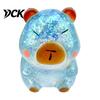 Handheld Stress Reliever Glitter Cartoon Animal Sensory Fidget Toy for Adults Kids Cute Pig Duck Soft Touch Ball Turtle Squeeze Relief Easter
