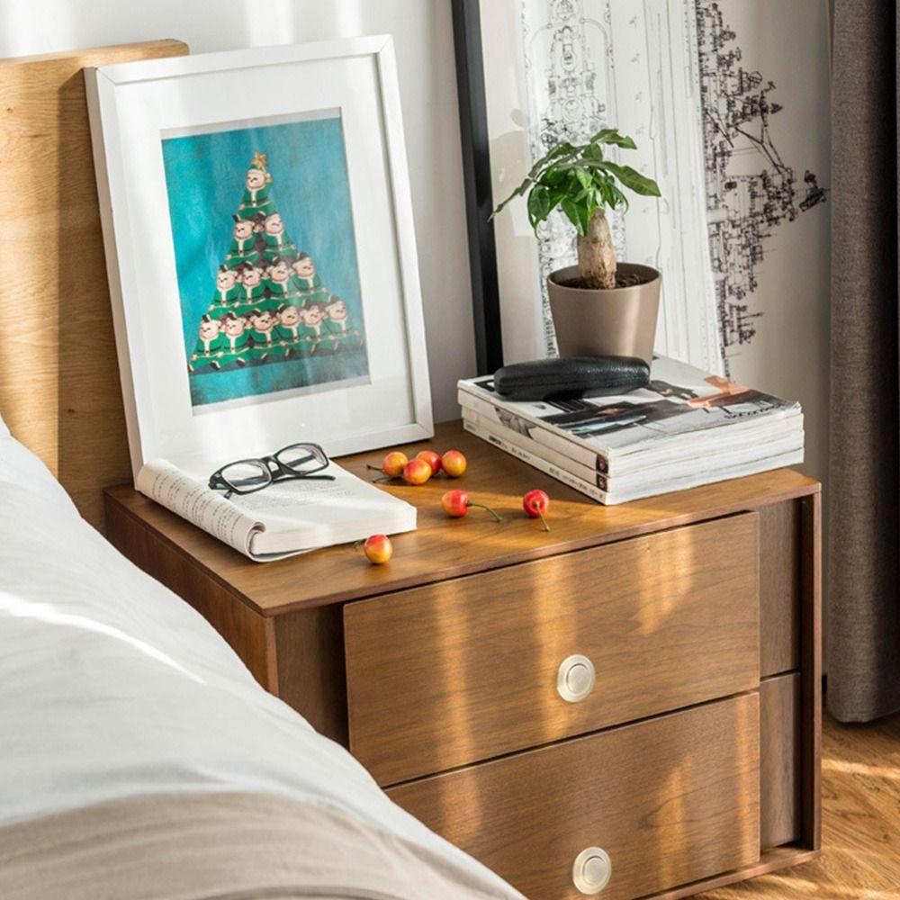 2 Unsichtbare Tatami Möbelgriffe Schwarz - Versenkbare Federknöpfe Für Schränke & Türen