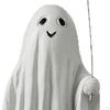 Halloween Statue Figurine Prop Resin Ornament Spooky Sculpture Pumpkin Balloon for Outdoor Porch