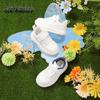 Mark Fairwhale Kids' 2025 Leather Running Shoes: Wear-Resistant, Non-Slip, Versatile Design for Spring/Autumn
