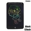 Graphics Tablet - Colorful LCD Writing Tablet - 12 Inches - Black - Practical and Lightweight
