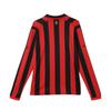 Puma Color Block Striped Comfortable Soccer Shirt Casual Moisture-Wicking Quick-Dry Long Sleeve T-Shirt AC Milan 125th Anniversary Edition 77505204