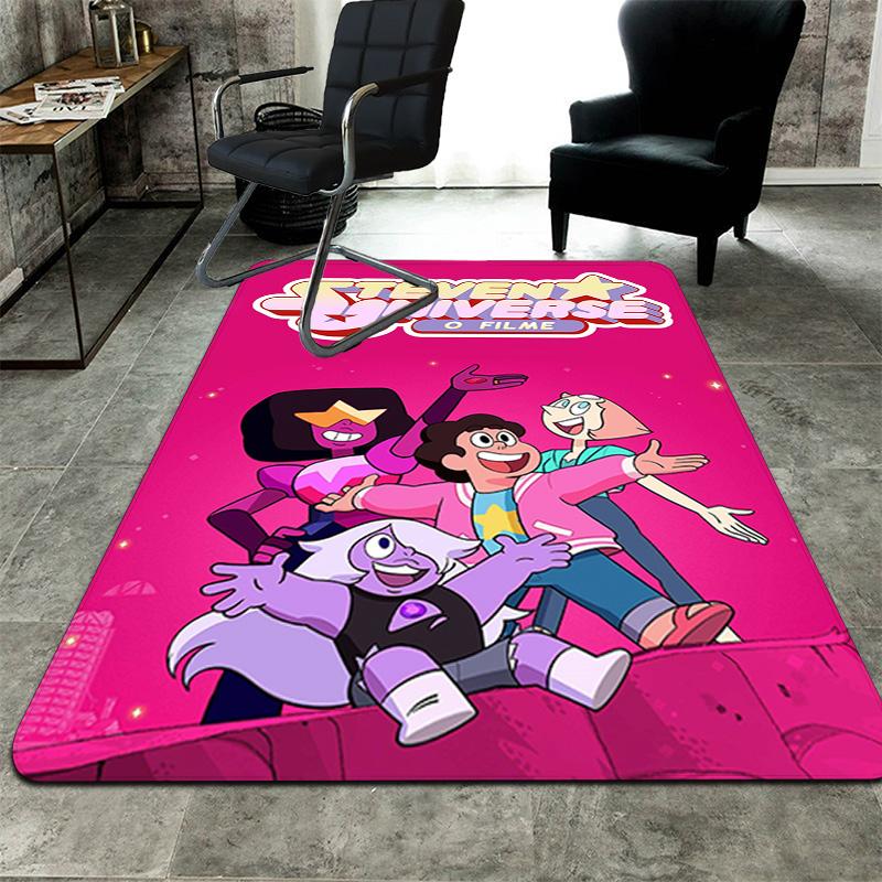 Steven Universe Rug Floor Mat for Living Room or Bedroom Soft and Comfortable Carpet a Gift for Birthday and Holiday.MFF0918085