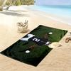 Ashton Jeanty Print Beach Towel, Large Soft Quick Dry Towel for Beach Camping Swimming