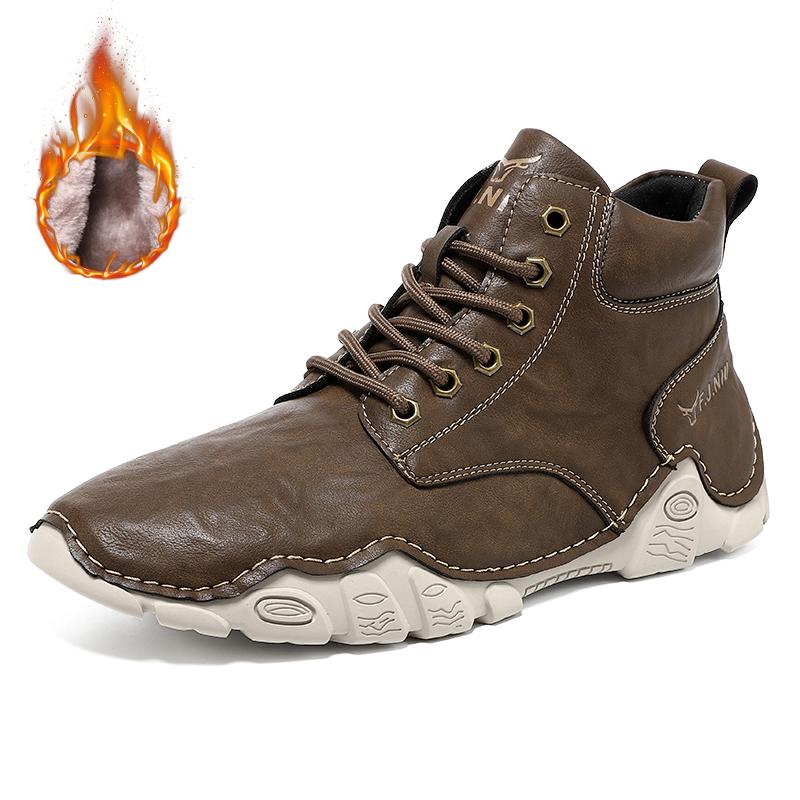 Мужские коричневые туфли для вождения — фото 20