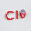 For 2024 2025 Leapmotor C10 Black Warrior Car Emblem Sticker Car Modification Supplies Letter Label Front And Rear Tail Label