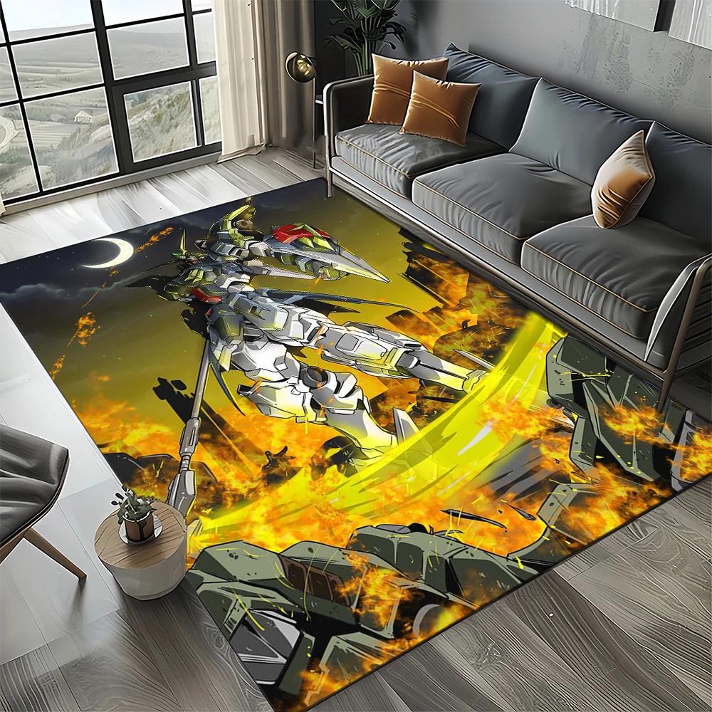 27 Style New Gundam Cartoon Robot Gift 3D Carpet Rug for Bedroom Living Room Home Sofa Decoration,kid Decor Floor Mat
