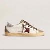 Unisex Retro Distressed White Shoes: Versatile, Height-Enhancing Korean GG Star Design