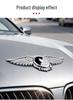 ORA Cat Series Car Emblem: Modified Engine Hood and Front Sticker for Good Cat, Lightning Cat, Black Cat, White Cat, GT, and Ballet Cat Models.