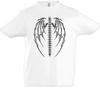Demon Skeleton Wings Boys Kids Boys T-Shirt Reaper Devil Satan Satanism Demons Skeleton