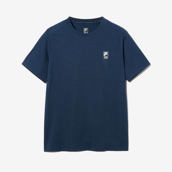 Fila Unisex Sorona WhiTe LeTTering Graphic T shirT