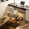 1pc Virgin Mary,Jesus Christ,Saint Joseph Office Carpet Soft Polyester Entrance Carpet Washable Non