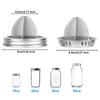 Mason Jar Stainless Steel Juicer Lid Wide Mouth Mason Jar Juicer Lid Stainless Steel Manual Citrus Lemon Juicer Lid Home
