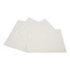ABBY-Papel de Junta para Alta Temperatura, Tablero de Aislamiento de Fibra, Tablero Ignífugo con Calificación de 2850℉ Blanco 25X18cm Para Chimenea DIY