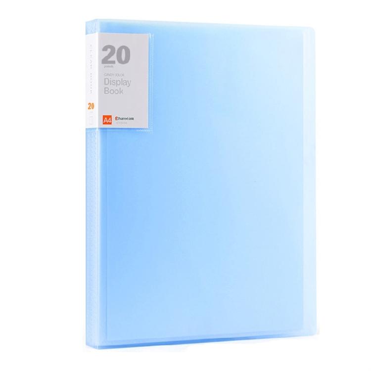 A 4 Clear Test Papers Organizers 80 Pages File Folder Large Capacity Storage Folder Document Bag