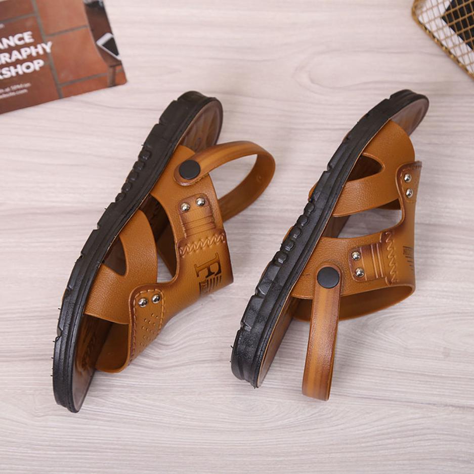 New Men's Sandals and Slippers Beach Sandals Two Sandals and Slippers Breathable Sandals
