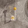 4Pcs Self Adhesive Wall Hooks Strong Load-bearing Creative Shape Easy to Install Punch Free Wall Mounted Clothes Key Towel Hangers