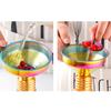 Wide Mouth Stainless Steel Funnels Anti-slip Handle Funnel for Filling Small Bottles  Oil
