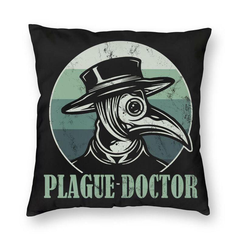 Home Decor Halloween Pillowcase Scary Dr Vampire Print Cushion Cover for Bedroom Living Room 45x45cm Funda De Almohada