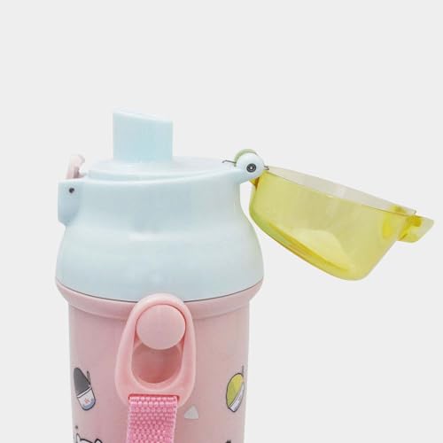 Skater Chikawa Water Bottle 480ml Children's Antibacterial Plastic Child Friendly Lightweight Made In Japan PSB5SANAG-A
