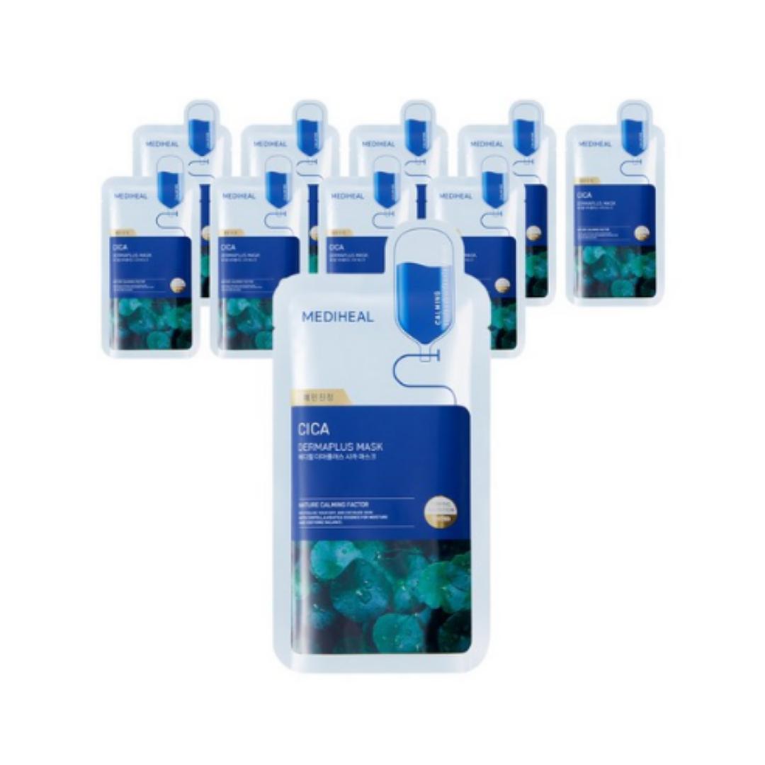 

Mediheal Derma Plus Cica Маска — 22 мл (1 лист) × 10 листов