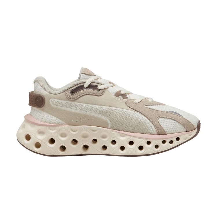

Puma Softride Frequence Desert Dust Women Sneakers Cream Rose-Quartz Warm-White 310556-07 38.5