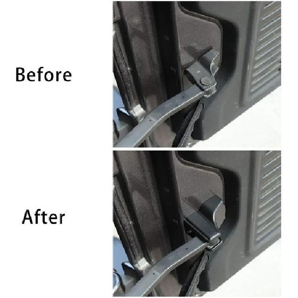 Door Limiting Stopper Protective Cover Trim for Jeep Wrangler JL JT Accessories