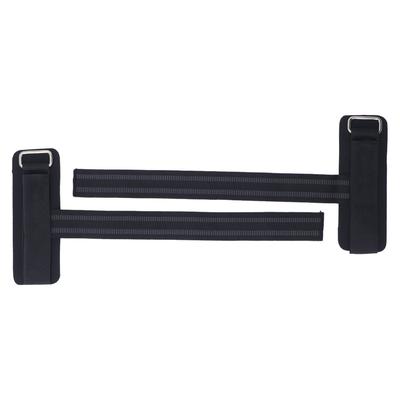2pcs Weight Lifting Straps for Men Women Gym Exercise Weightlifting Straps Deadlift Straps Workout Straps Black
