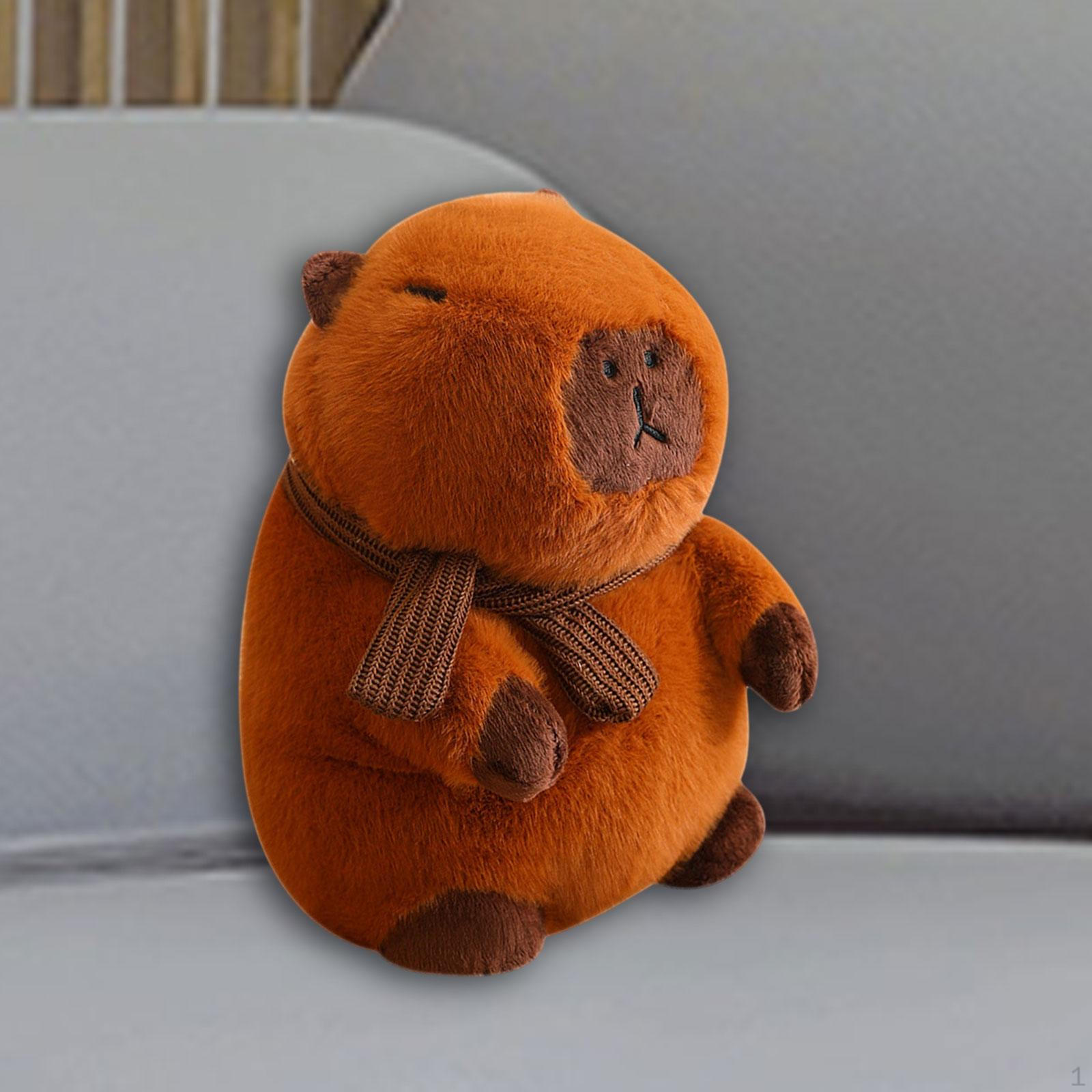 

Очаровательная игрушка капибара для декора детской комнаты brown 20cm