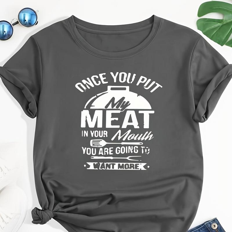 

Men s Casual Letter Print T-Shirt - Comfortable Polyester, Round Neck, Summer Fashion Top 6XL серый