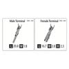 Plastic Waterproof Terminals Connector Electrical Plugs Connector Upgrades for Automotive & Outdoor Electrical Application