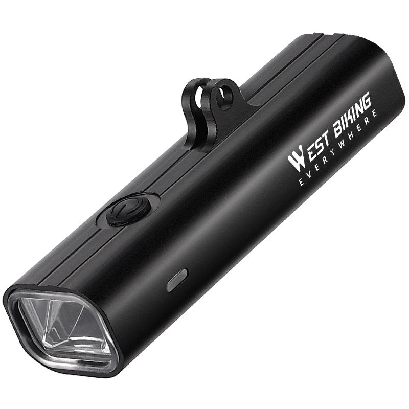 WestBiking Bicycle USB Rechargeable Front Light