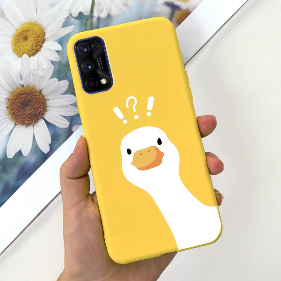 For Realme 7 5G Case RMX2111 Cover New Fashion Flower Girls Painted Funda Soft TPU Cases For Realme 7 Pro Realme7 RMX2155 Bumper