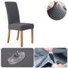 Waterproof Jacquard Chair Cover for Dining Room Stretch Seat Slipcover Home Kitchen Spandex Protector Cases 1/2/3/4/5/6/8pcs