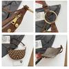 Rivet crescent bag women's metal decoration underarm bag