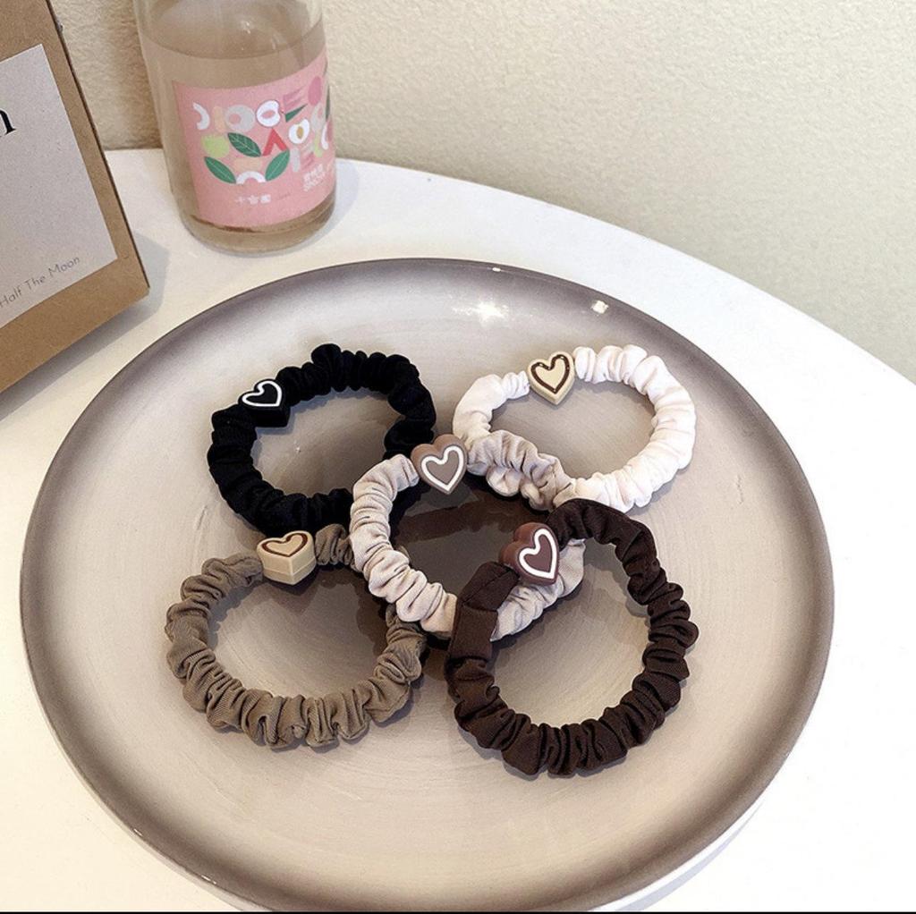 Celebrity Style High Elasticity Hair Ties - Durable Korean Fashion Accessories
