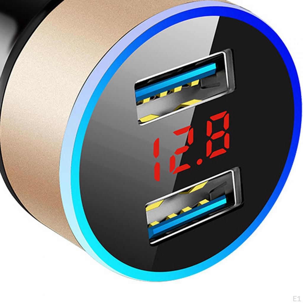 Car Charger Adapter Automotive Accessories Fast Charging for Phones MP3