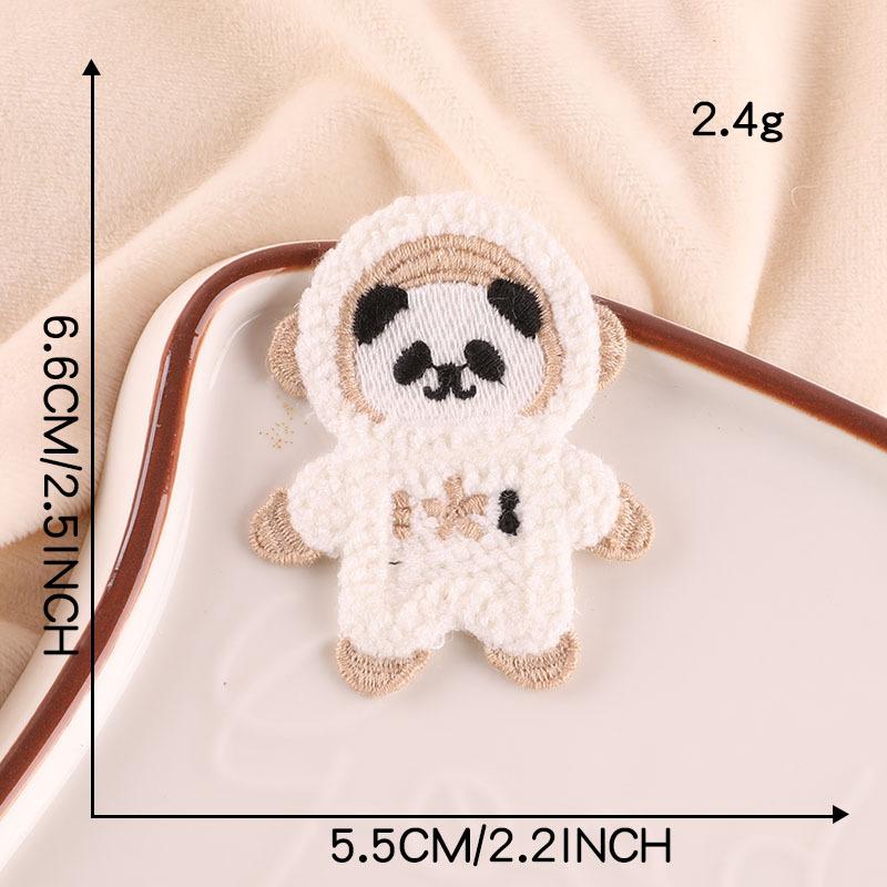 Embroidery Label Cute Astronaut Embroidery Sticker Diy Hand Account Accessories Accessories Patch Sticker Brooch Hair Accessories Cloth Sticker