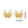 1pair Elegant Butterfly Shape Ear Clip Earphone Charms With Sparkling Zircon Stones For Freeclip1 2 Headphones Charms