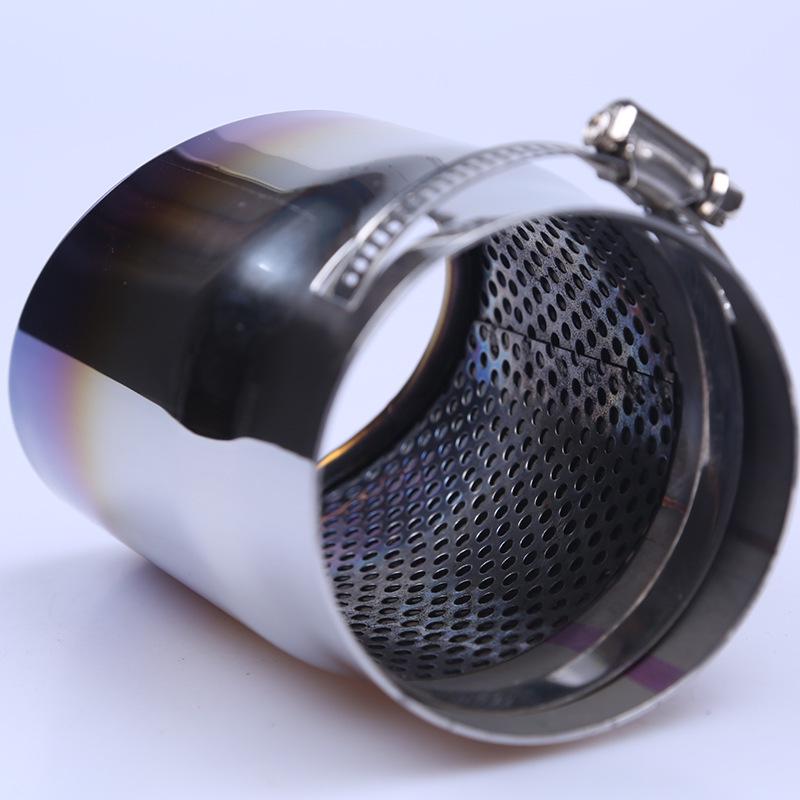 Compatible Titanium Blue Tailpipe for Magotan, Sagitar, Lavida, Golf, Tiguan, A4L, A1, A3 (1.4 & 1.6)