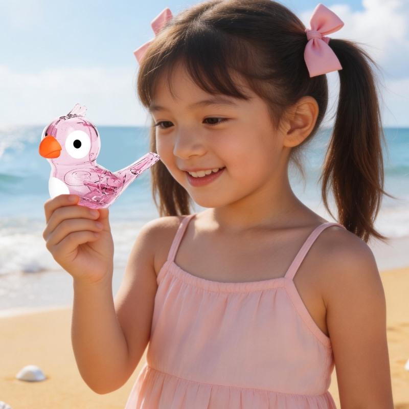 2PCS Water Bird Whistles Funny Bird Call Sound Toy for Kids Musical Instrument Novelty Gift Travel Souvenir