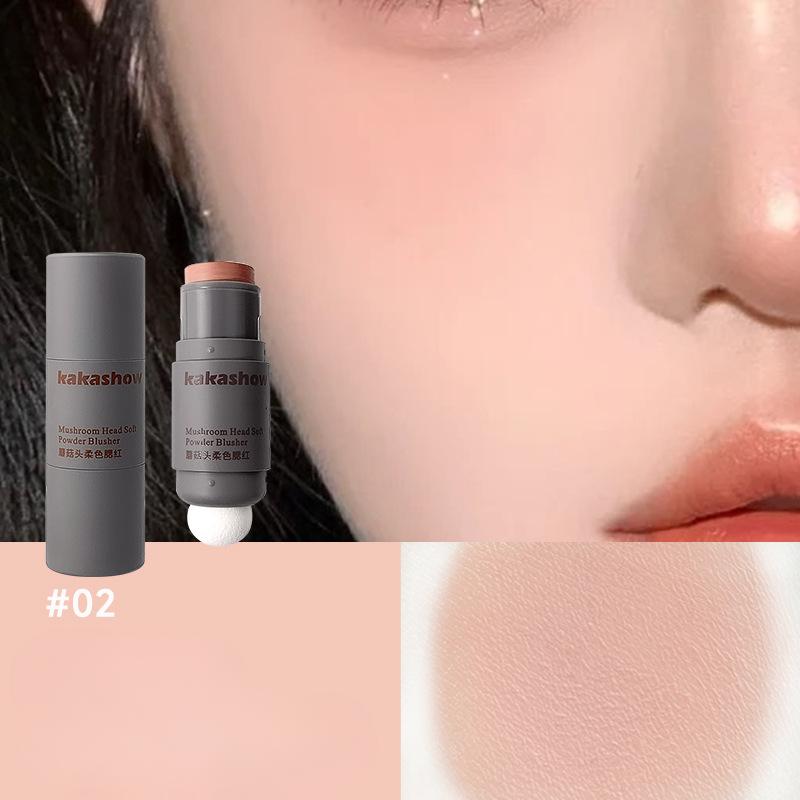 

Грибная головка Мягкие цветные румяна Пудра телесного цвета Pure Lust Natural Girly Blush Rouge Touch Up