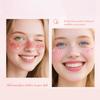 6Pcs/Set Long Lasting Face Temporary Tattoos Facial Art Makeup Stickers  Valentine's Day