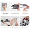 Huijia Space Aluminum Punch-Free Bathroom Storage Shelf