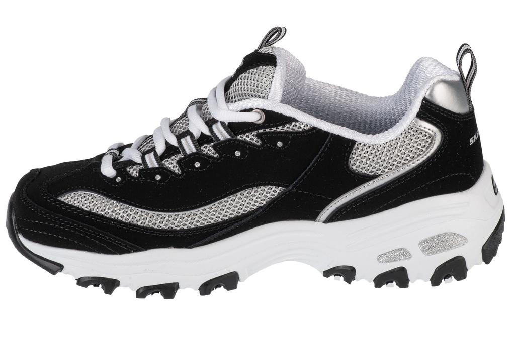 Skechers D'Lites - Roam Around, Womens Black Sneakers