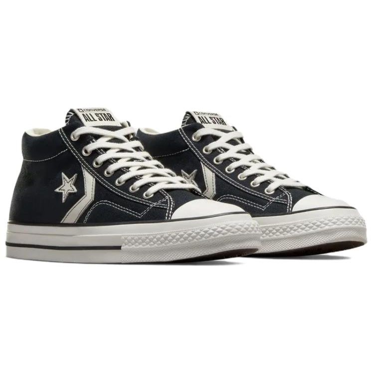 Converse Star Player 76 Mid Top Unisex Sneakers Black White A06920C
